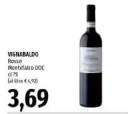 Emi Supermercati Vignabaldo Rosso Montefalco DOC offerta