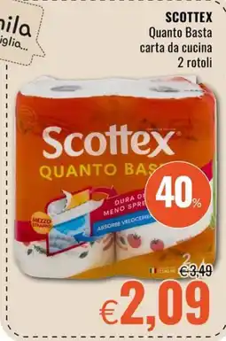 Famila Market Scottex Quanto Basta carta da cucina offerta