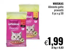 Famila Market Whiskas Pranzetti offerta