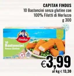 Famila Market Capitan Findus Bastoncini senza glutine offerta