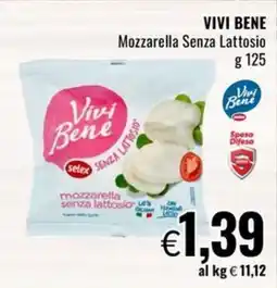 Famila Market Mozzarella senza lattosio Vivibene offerta