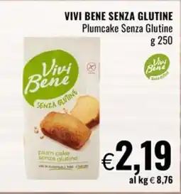 Famila Market Plumcake Senza Glutine Vivi Bene offerta