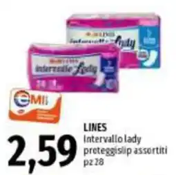 Emi Supermercati Lines Intervallo lady offerta