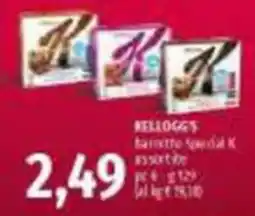 Emi Supermercati Kellogg's barrette Special K assortite offerta