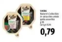 Emi Supermercati Sheba Nature's Collection in salsa d'olio gatto assortito offerta