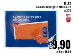 Famila Market Salmone Norvegese Affumicato SELEX offerta