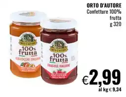 Famila Market Orto d'autore confettura 100% frutta offerta