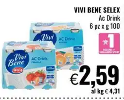 Famila Market Vivi Bene Ac Drink offerta