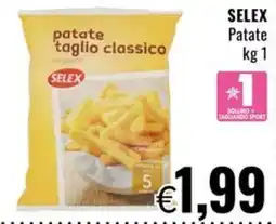 Famila Market SELEX patate taglio classico offerta