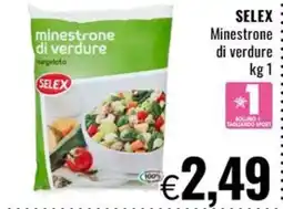 Famila Market SELEX minestrone di verdure offerta