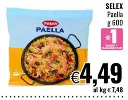 Famila Market Selex Paella offerta