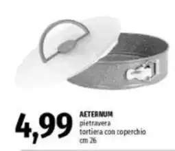 Emi Supermercati Aeternum pietravera tortiera con coperchio offerta