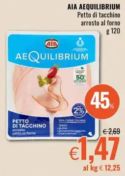 Famila Market AIA AEQUILIBRIUM Petto di tacchino arrosto offerta
