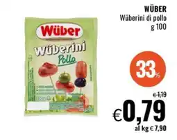 Famila Market Wüber Wüberini Pollo offerta