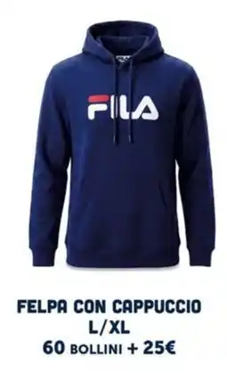 Famila Market FelPA con cappuccio Fila offerta