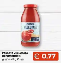 Maxisconto Passata vellutata di pomodoro Selex offerta