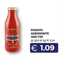 Maxisconto Passata Agromonte offerta