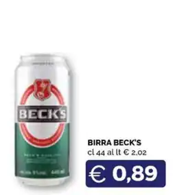 Maxisconto Birra Beck's offerta