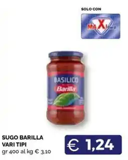 Maxisconto Sugo Barilla offerta