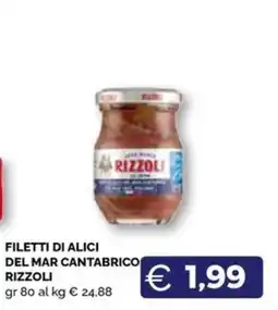 Maxisconto Filetti di alici del mar cantabrico Rizzoli offerta