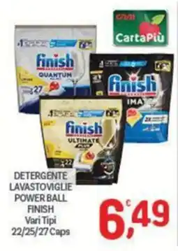 Crai Detergente lavastoviglie power ball finish offerta
