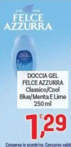 Crai Doccia gel Felce Azzurra Classico/Cool Blue/Menta E Lime offerta