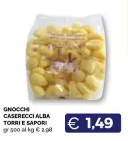 Maxisconto Gnocchi Caserecci Alba offerta