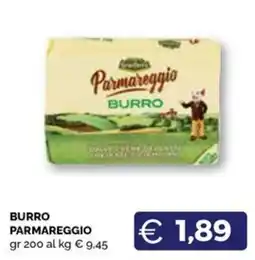 Maxisconto Burro Parmareggio offerta
