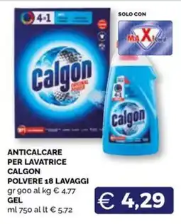 Maxisconto Anticalcare per lavatrice Calgon offerta