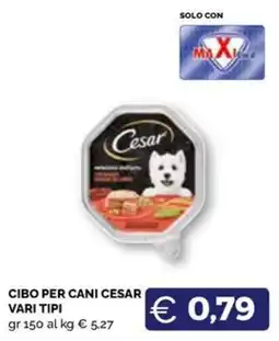 Maxisconto Cibo per cani Cesar offerta