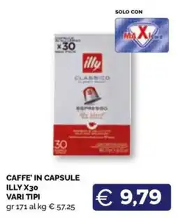 Maxisconto Caffè in capsule ILLY X30 offerta