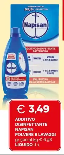 Maxisconto Additivo disinfettante Napisan offerta