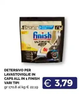 Maxisconto Detersivo per lavastoviglie in caps all in 1 Finish offerta