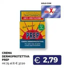 Maxisconto Crema dermoprotettiva Prep offerta