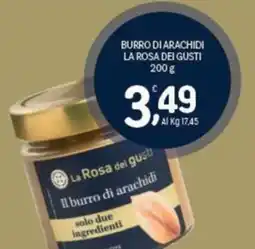 Crai Il burro di arachidi La Rosa dei gusti offerta