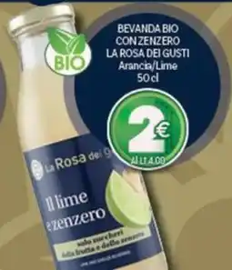 Crai La Rosa dei gusti il lime e zenzero offerta