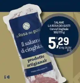 Crai Il salame di cinghiale offerta