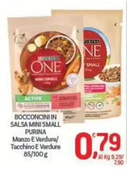 Crai Bocconcini in salsa mini small Purina offerta