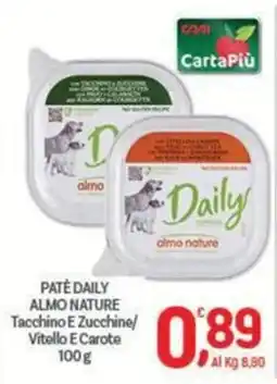 Crai Patè Daily Almo Nature offerta