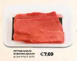 Maxisconto Fettine scelte di bovino adulto offerta