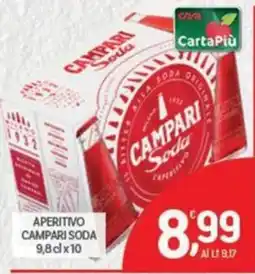 Crai Aperitivo Campari Soda offerta