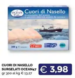 Maxisconto Cuori di Nasello Surgelati Ocean47 offerta