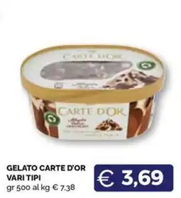 Maxisconto Gelato Carte d'Or offerta
