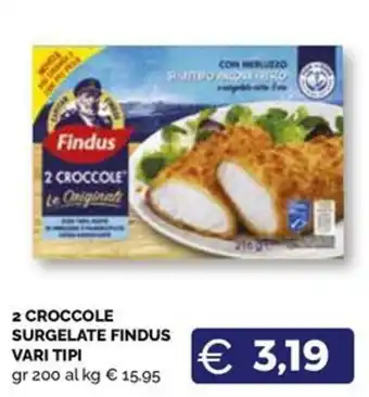 Maxisconto 2 Crocche Findus offerta