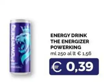 Energy drink the energizer powerking