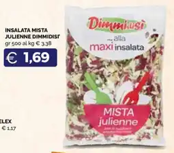Maxisconto Insalata mista julienne dimmidisi offerta