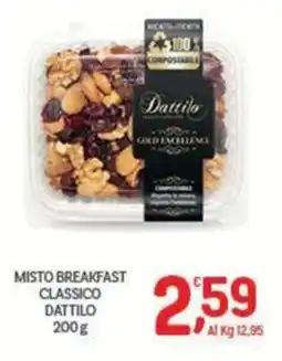 Crai Misto breakfast classico Dattilo offerta