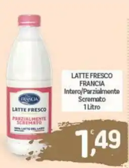 Crai Latte fresco Franca offerta