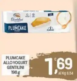 Crai Plumcake allo yogurt Gentilini offerta
