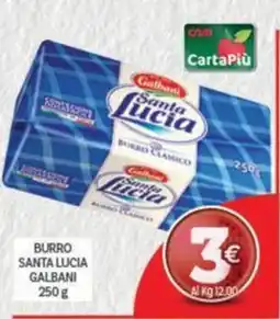 Crai Burro Santa Lucia Galbani offerta